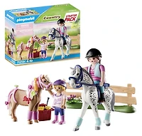Playmobil - Starter Pack Cavaliers et chevaux