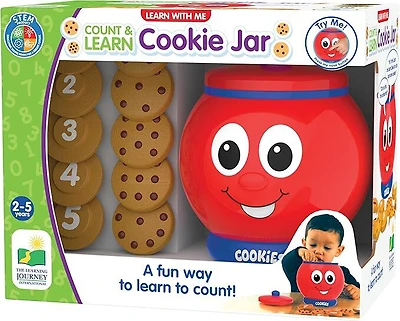 Learn With Me- Count and Learn Cookie Jar - English Edition