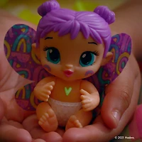 Baby Alive GloPixies Minis Doll, Plum Rainbow