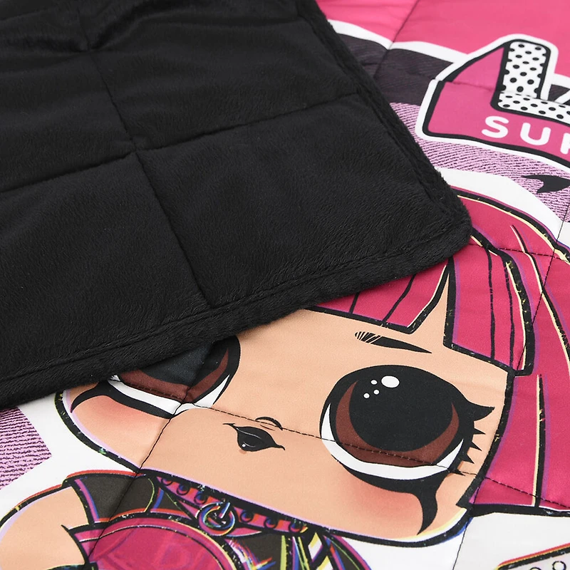 Couverture lestée pour enfants L.O.L. Surprise!  (36 x 48 pouces), 5 lbs