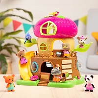 Cabane Aux Noisettes, Li'l Woodzeez, Cabane avec figurine à tête branlante