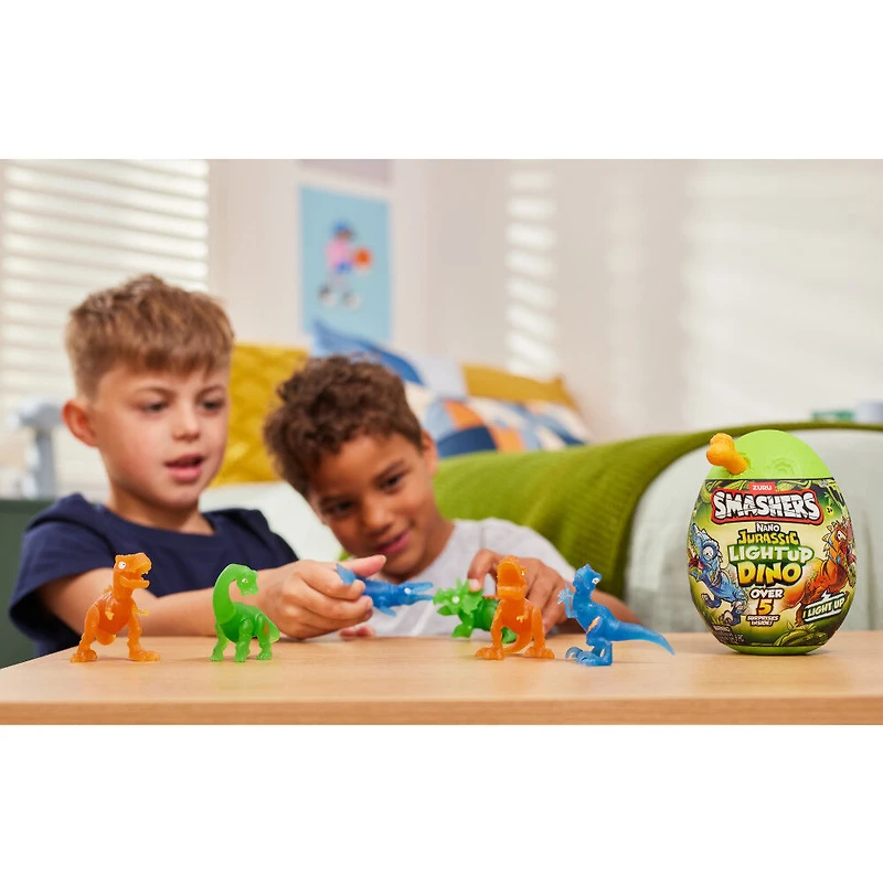 Smashers Nano Jurassic Light up Dino de ZURU