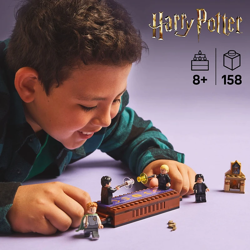 LEGO Harry Potter Hogwarts Castle: Dueling Club Building Toy - Wizard Kids Toy for Boys and Girls - 76441