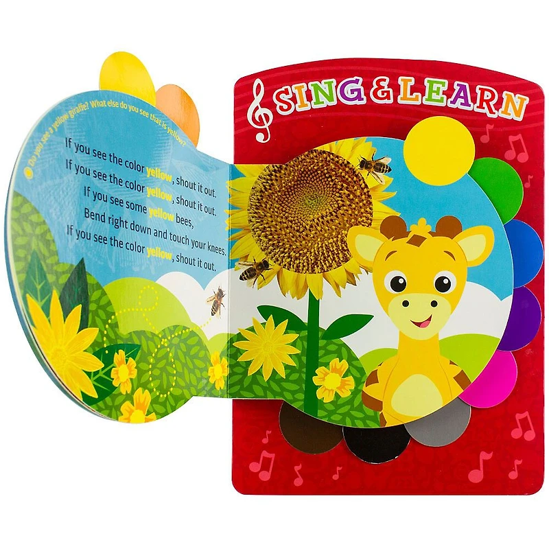 Baby Einstein Sing and Learn Board Book: Colors
