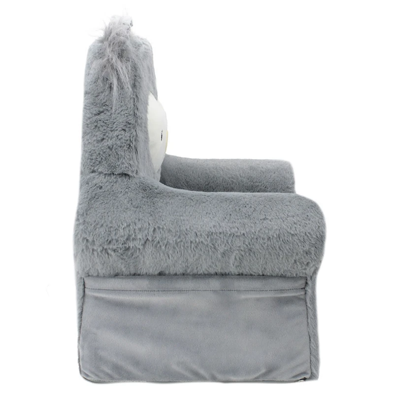 Soft Landing Premium Sweet Seat Chaise Personnage Chouette Grise