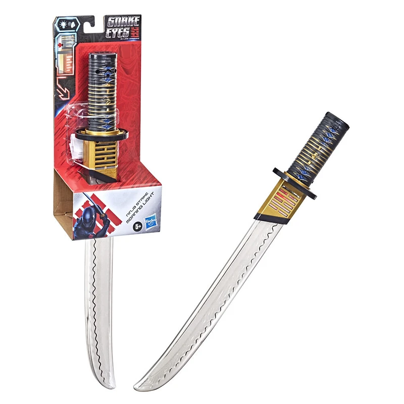 Snake Eyes: G.I. Joe Origins, épée électronique Ninja Strike Morning Light