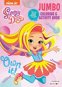 Sunny Day 64pg Jumbo Colouring Book