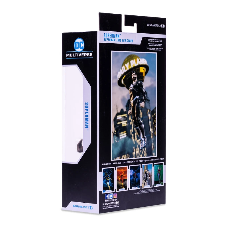 DC Multiverse - Solar Superman (Costume Noir) Figurine