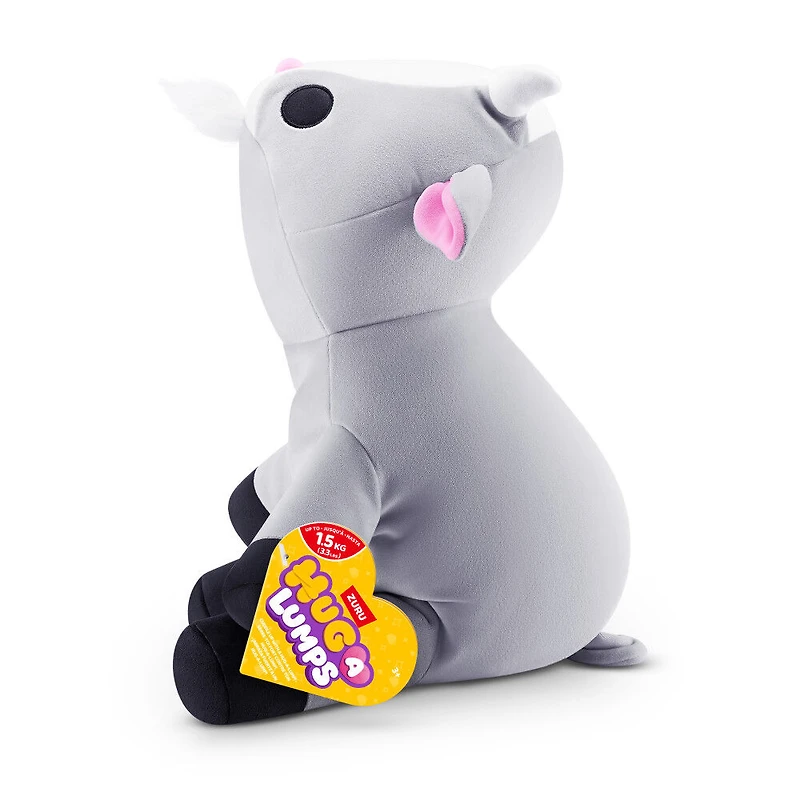 Hug-A-Lumps (Moyen) GRAHAM de ZURU, Peluche lestée câline et spongieuse
