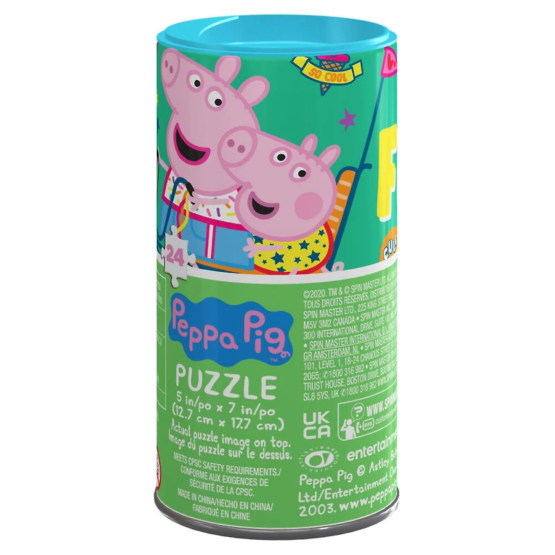 Peppa Pig Jigsaw Puzzle in Tube