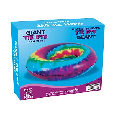 Flotteur de Piscine Tie Dye Géant