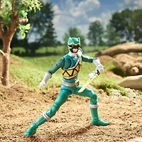 Power Rangers Lightning Collection, Dino Charge Ranger vert, figurine articulée premium de 15 cm de collection