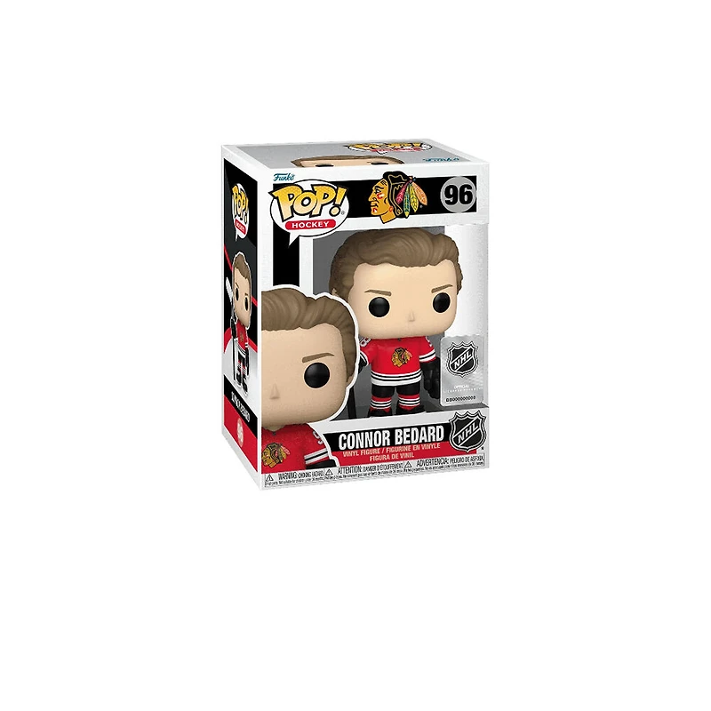 Funko Pop! NHL: Chicago Blackhawks - Connor Bedard figurine en vinyle