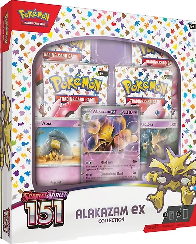 Collection Écarlate et Violet-151 Pokémon - Alakazam-ex - Édition anglaise