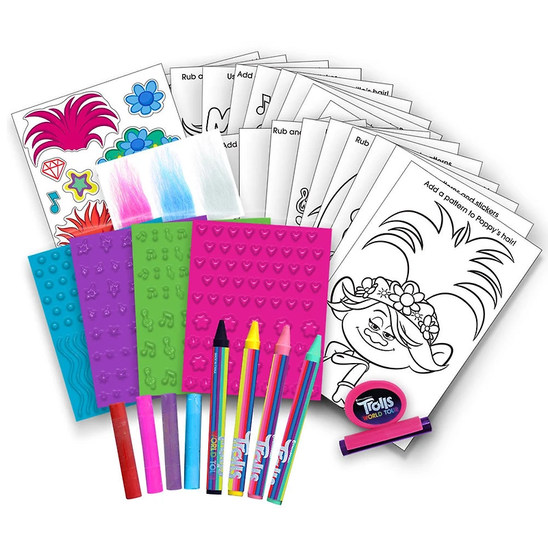 Trolls Hair Designer Activity - English Edition