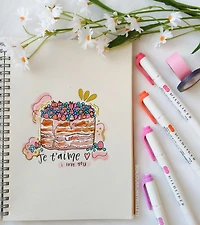 Zebra Mildliner Highlighter 5 Pack Cool