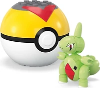 MEGA  Pokémon  Figurine articulée  Embrylex, Pokéball (29pièces)
