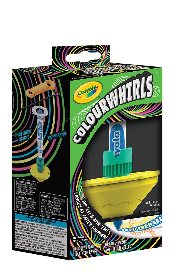 Crayola Colourwhirls néon, 1 pièce