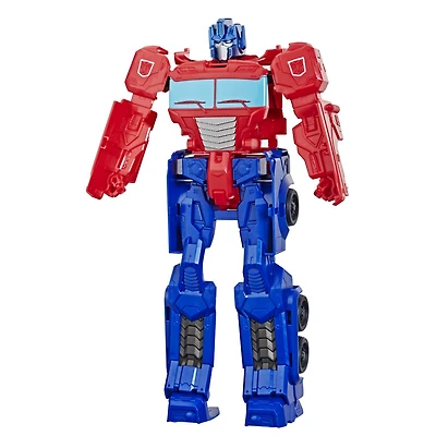 Transformers Authentics Titan Changers, figurine Optimus Prime, pour enfants à partir de 6 ans, 28 cm