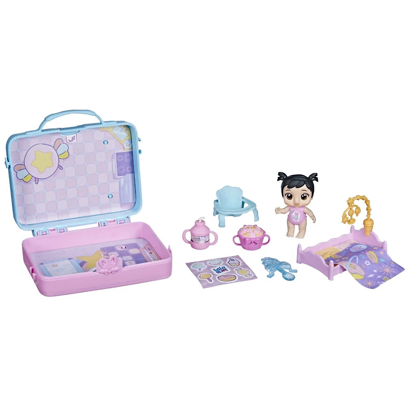 Baby Alive Foodie Cuties, jouet surprise avec accessoires, 10 surprises