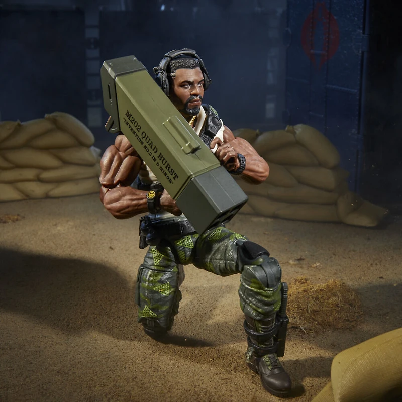 G.I. Joe Classified Series #150, Heavy Duty with Man-Portable Heavy Weapons System Action Figure