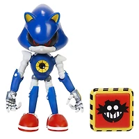 Figurine Sonic 4 pouces - Sonic métal moderne   