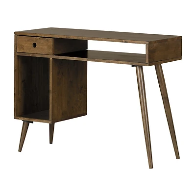 Kodali Computer Desk Natural Walnut