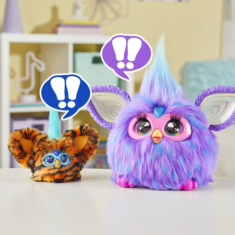 Furby Furblets Ty-Bee, mini tigre en peluche