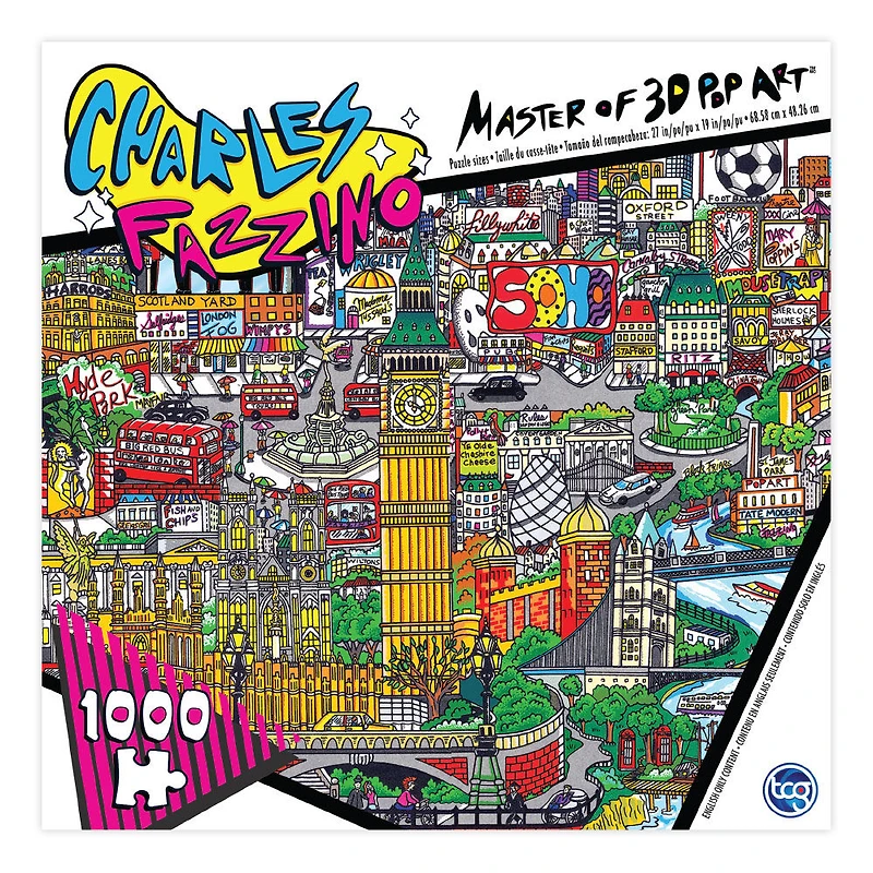Piece Charles Fazzino Puzzle Collection