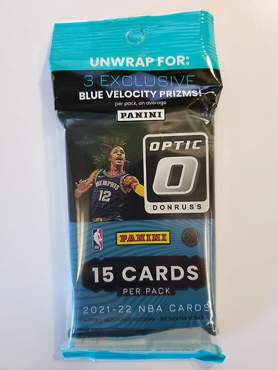 Emballage multiple Donruss Optic Basketball 2021/22 - Édition anglaise