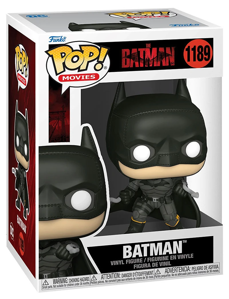 Figurine en Vinyle Batman par Funko POP! Heroes: The Batman
