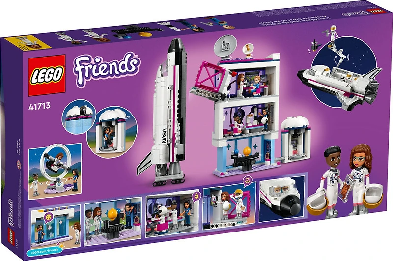 LEGO Friends L'académie spatiale d'Olivia 41713 Ensemble de construction (757 pièces)