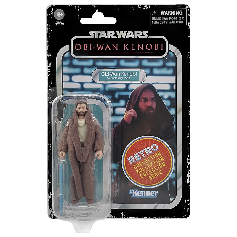 Star Wars Retro Collection, figurine Obi-Wan Kenobi (Jedi errant) de 9,5 cm