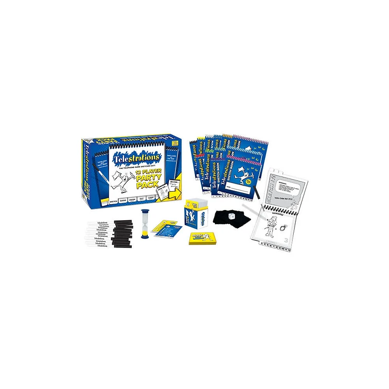 USAopoly Telestrations 12 Player: The Party Pack - English Edition