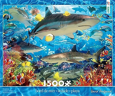 Ceaco - "Requins de Récif" casse-tête (1500 Pc)