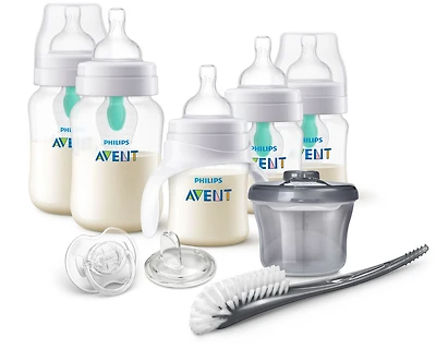 Philips Avent Anti-colic Bottle with AirFree vent Gift Set Beginner Set