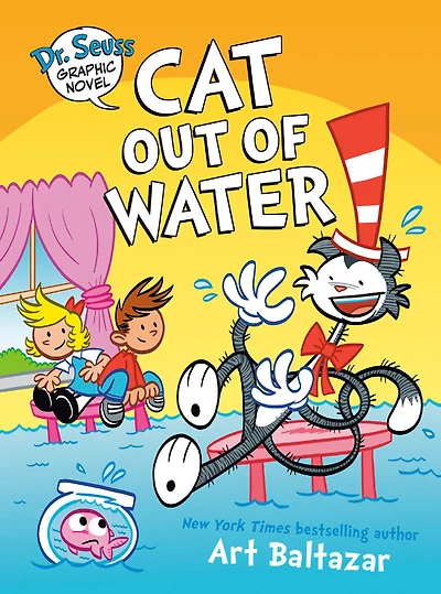 Dr. Seuss Graphic Novel: Cat Out of Water - Édition anglaise