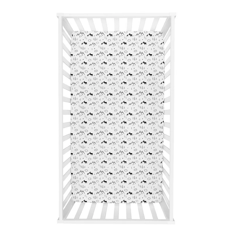 Drap-Housse Ajusté D'Orignal Bucheron