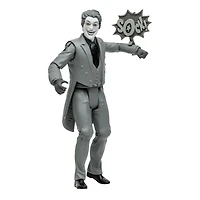 DC Retro 6" Wave 4 Batman 66 - Le Joker (Black and White TV Variant) - Notre exclusivité
