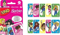 UNO - Barbie - Jeu de cartes pour enfants et soirées en famille