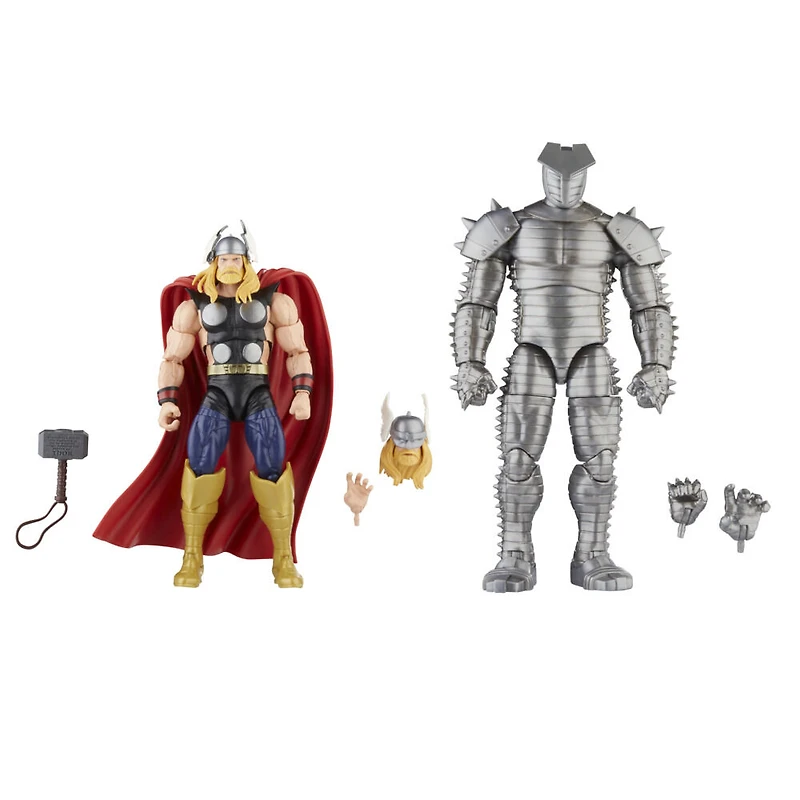 Hasbro Marvel Legends Series, figurines de collection de 15 cm Thor Vs. Marvel's Destroyer, Avengers 60e anniversaire