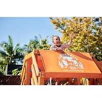 Real Wood Adventures Panther Peak Backyard Playset for Kids by Little Tikes