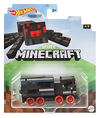 Hot Wheels - Véhicule, personnages Minecraft