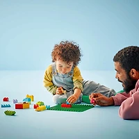 LEGO DUPLO Green Building Plate - Learning and Educational Building Toy for Toddlers and Preschoolers - 10460