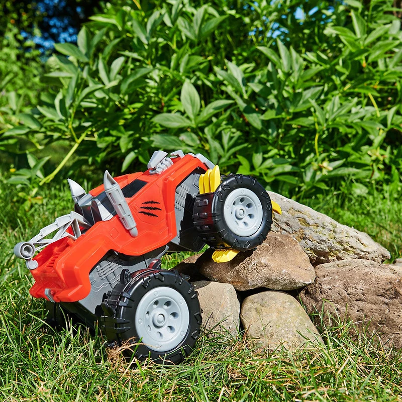 The Animal, camion à déballage interactif avec griffes rétractables et effets sonores et lumineux