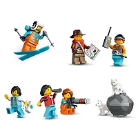 LEGO City Explorers' Arctic Polar Express Train Set - Building Kits Toy, Ages 7+  - 60470