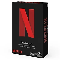 Jeu Netflix Trending Now, un jeu de cartes de fête original de Netflix