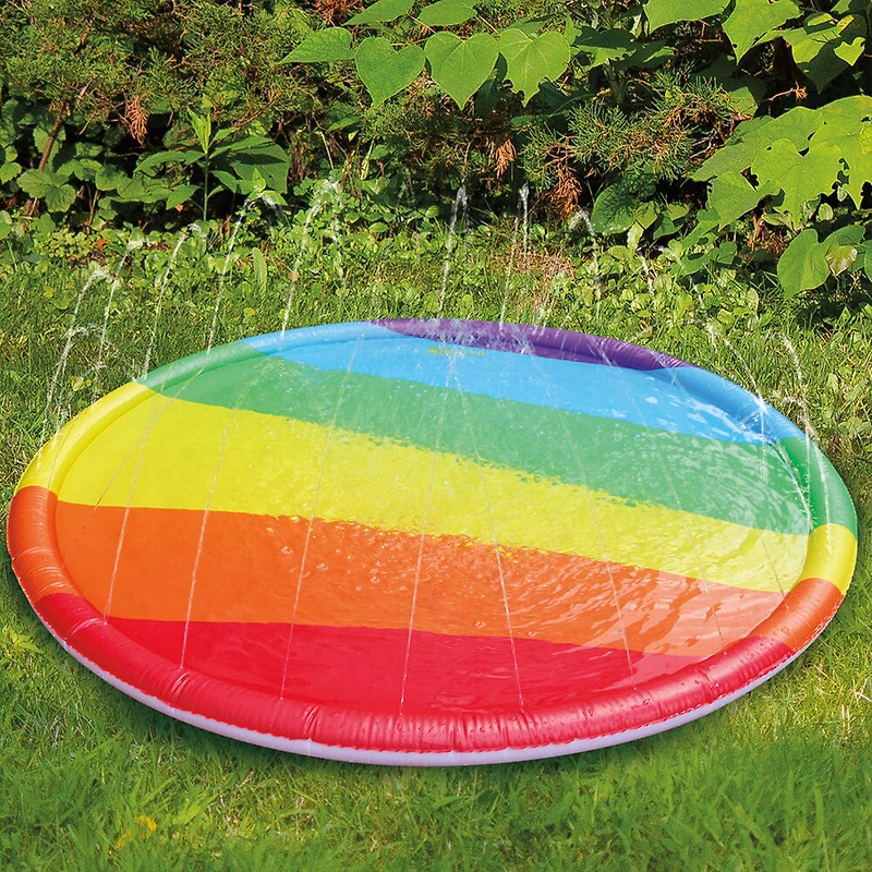 Tapis A Jets D'eau D'arc-en-Ciel