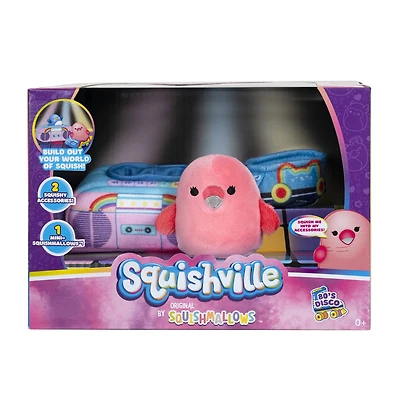 Squishville peluche, ensemble d'accessoires - Disco des années 80
