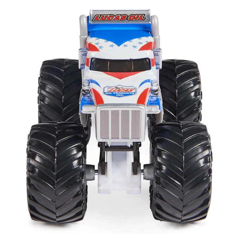 Monster Jam, Monster trucks en métal moulé Lucas Stabilizer Vs. Jester officiels, échelle 1:64